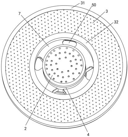 一种红外线燃烧器的火盖和火盖座结构的制作方法