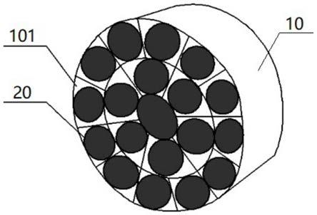 多孔塑性体内嵌粒子复合电极及其制备方法与流程