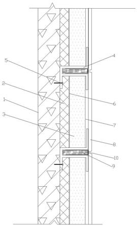 一种既有建筑外墙保温层增厚锚固架及施工工艺的制作方法