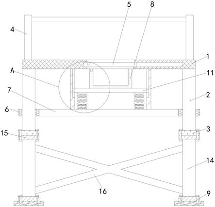 一种建筑工程施工工作架的制作方法