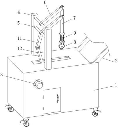 一种纸箱自动打钉机的出料装置的制作方法