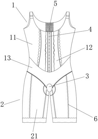一种多功能矫形塑身衣的制作方法