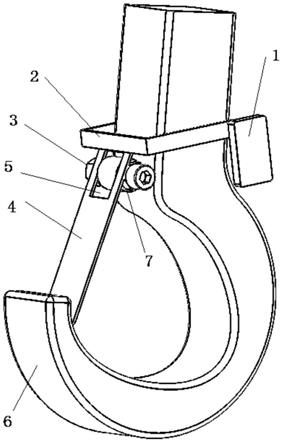 一种便于使用推杆脱钩的自动锁止装置的制作方法