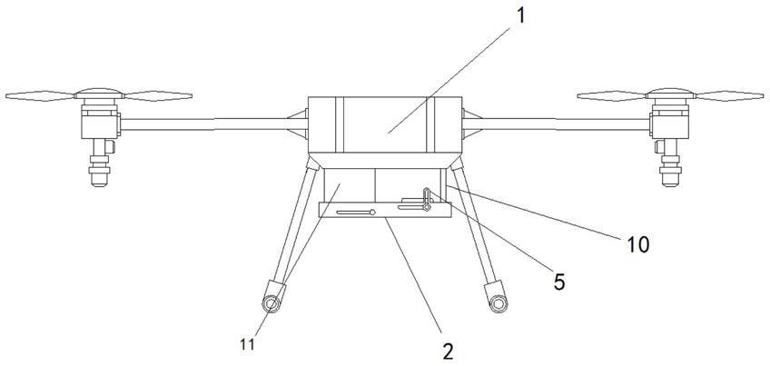 一种沥青混凝土原料堆测量用无人机的制作方法