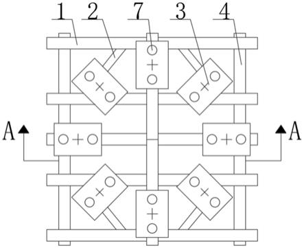 一种克令吊吊装立式筒体用中组胎架的制作方法