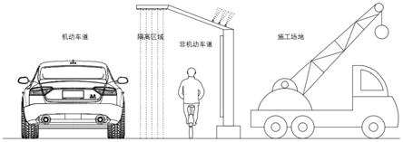 一种双隔离式建筑围挡的制作方法