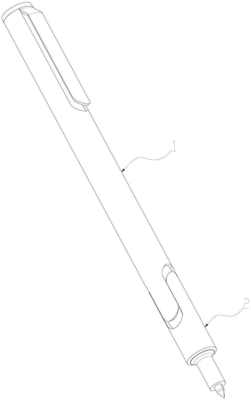 一种稳定复位提拉笔的制作方法