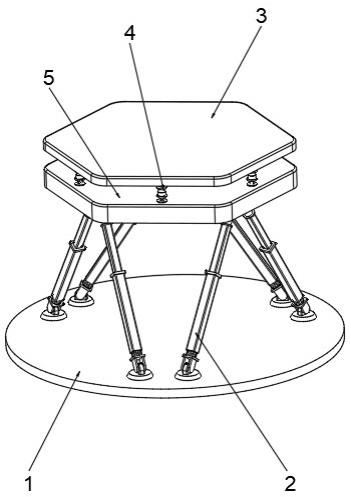 一种六自由度影视动感平台运动结构装置的制作方法