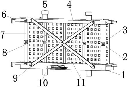 一种建筑工地用的便于安装的安全防护栏的制作方法