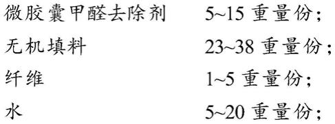 微胶囊甲醛去除剂及其制备方法、水性阻尼涂料与流程