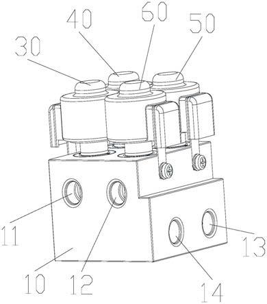 组合四通阀、空调系统及车辆的制作方法