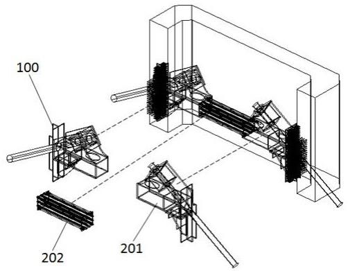 一种内置式钢绞线-撑杆斜拉桥索塔锚固结构的制作方法