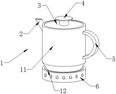 一种新型可加热水壶的制作方法