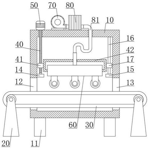 一种铝材节能木纹转印炉装置的制作方法