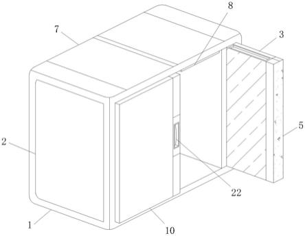 一种柜门隐藏式收纳柜的制作方法