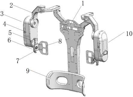 一种上肢外骨骼用手托固定结构的制作方法