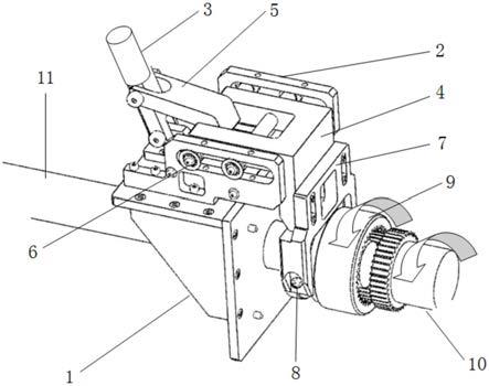 一种印刷机传动轴连轴同步器装置的制作方法