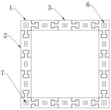 一种检查井组合砌块的制作方法