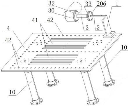 具有固定工作台的喷丸用装置模型构建方法及系统与流程