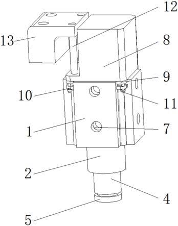 一种冷冲压模具浮料架防侧向力导向装置的制作方法