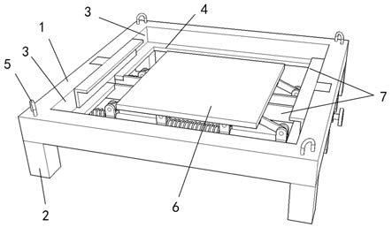 建筑施工样板用可调式缓冲座的制作方法