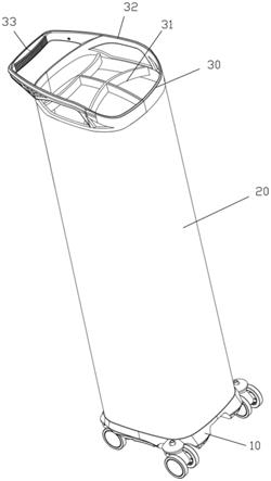 一种具有刹车功能的高尔夫球杆包的制作方法