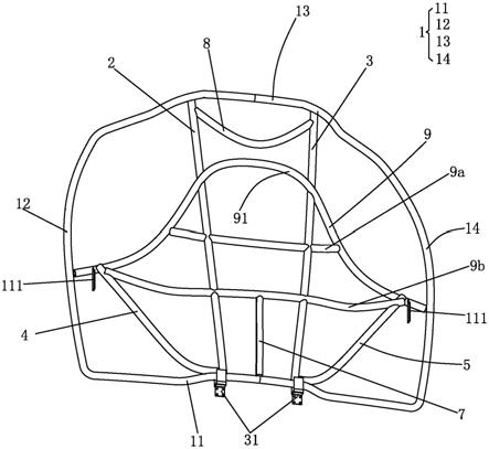 一种轻量化机罩骨架总成、车辆机罩组件及车辆的制作方法