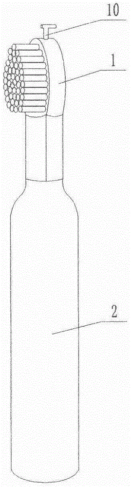 用于口腔护理的牙刷及其使用方法与流程