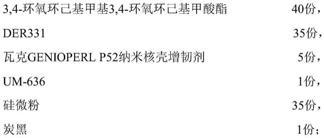 一种碳化硅功率模块封装用低粘度环氧灌封料及其制备方法和应用与流程