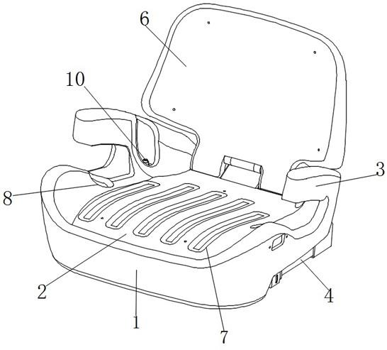 一种汽车用儿童座椅的制作方法