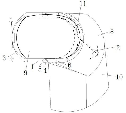 一种防护面罩的制作方法