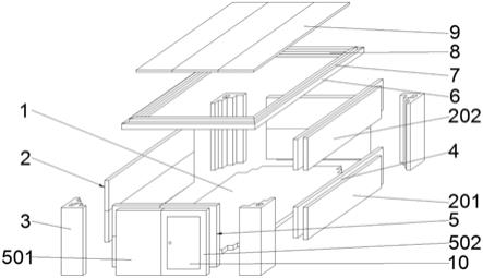 可拆卸预制混凝土住房连接结构的制作方法