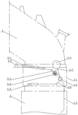 焦炉桥管阀体控制装置的制作方法