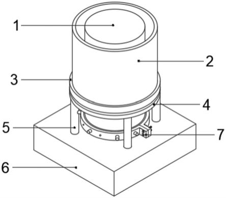 一种芯模振动工艺制作钢承口A型管用防偏移定位装置的制作方法