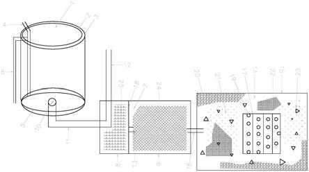 一种陆基养鱼及尾水处理系统的制作方法