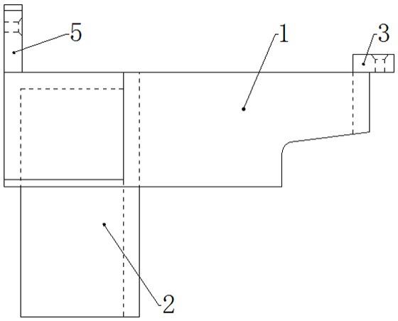一种焦炉机侧小炉门导向框的制作方法