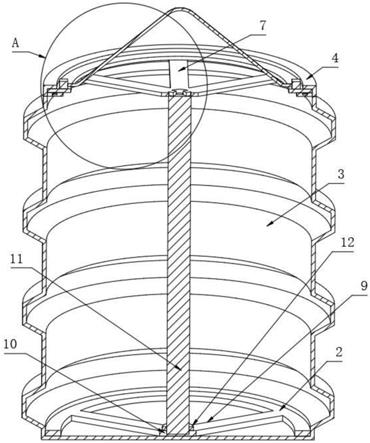一种具有可伸缩结构的灯笼的制作方法