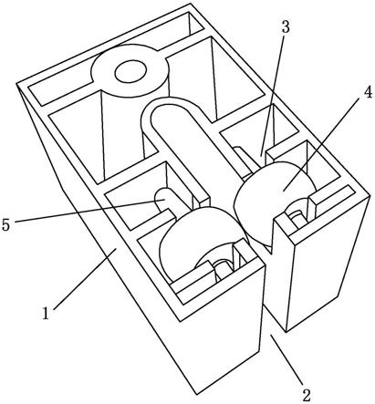 铝型材导块防摆一体式滑轮的制作方法