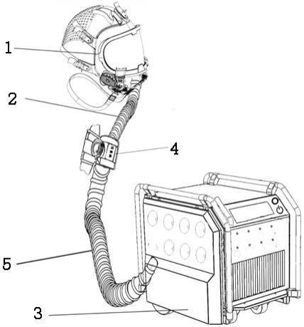 一种智能型长管送风过滤式呼吸器的制作方法
