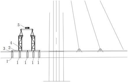 提升架与斜拉桥钢横梁的连接结构的制作方法