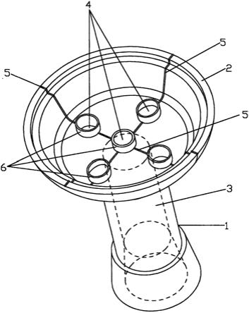 一种出烟孔带定位结构的烟料杯的制作方法