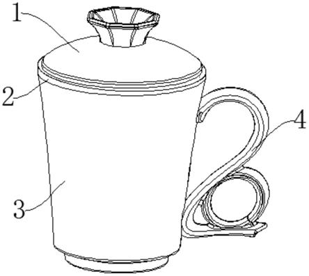 一种新型滤茶杯的制作方法