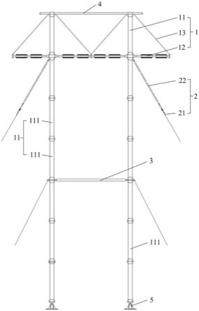 一种圆管式绝缘抢修塔的制作方法