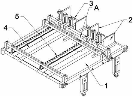 一种纸板开槽机送料压纸装置的制作方法