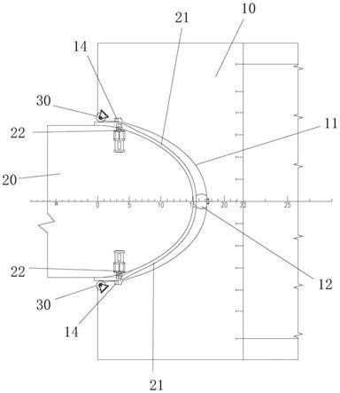 顶推组合体驳船与推轮的快速链接方法与流程