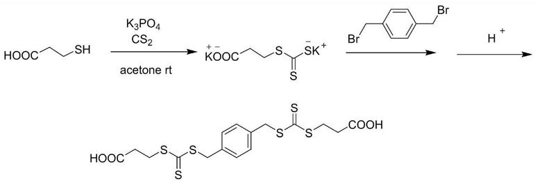 可控/活性聚合链转移剂及分子量为100-500万的聚丙烯酰胺的制备方法与流程