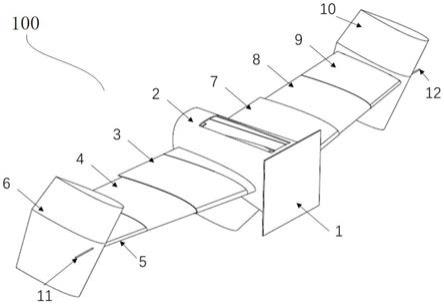 一种用于消声室环境测量的机身尾部模块化组装结构的制作方法