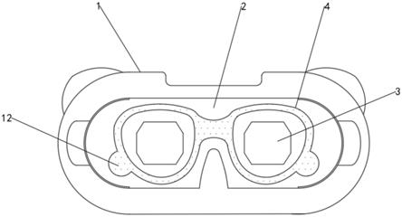 一种方便与VR播放器连接的VR眼镜的制作方法