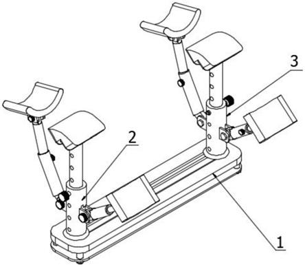 一种妇产科用产检腿部架起装置的制作方法