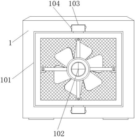 楼房建筑用手动自动通风装置的制作方法